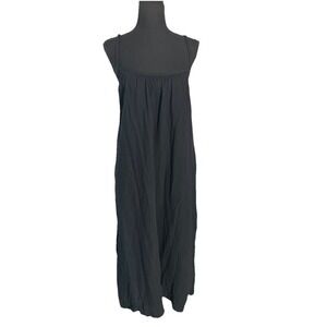 fitted lace wedding dress Sola Slouchy Jersey Maxi Dress - Black main image 1